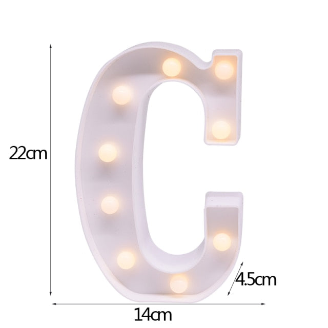 Marquee Letter LED Light