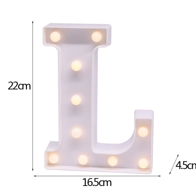 Marquee Letter LED Light