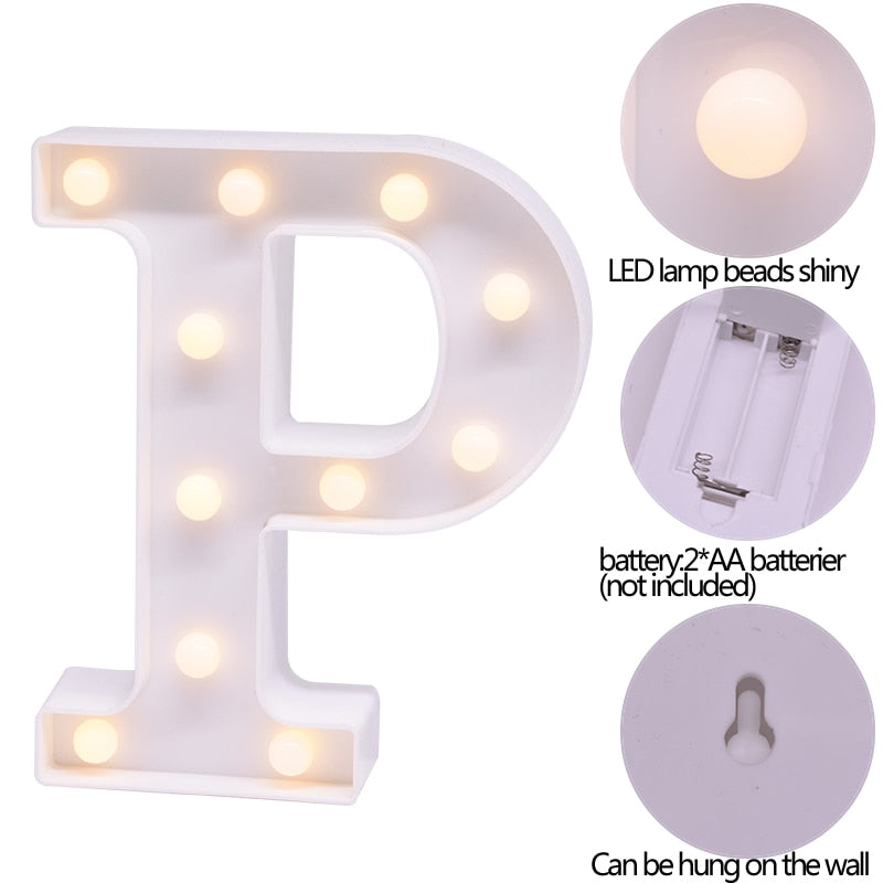 Marquee Letter LED Light