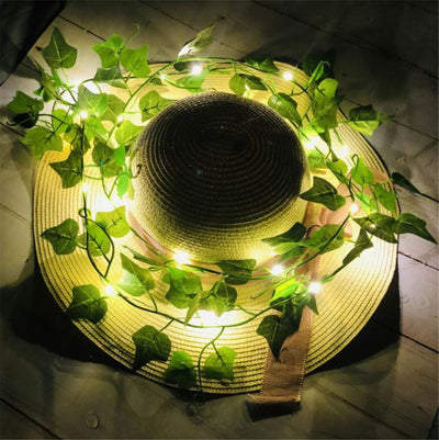 Green Leaf String Lights