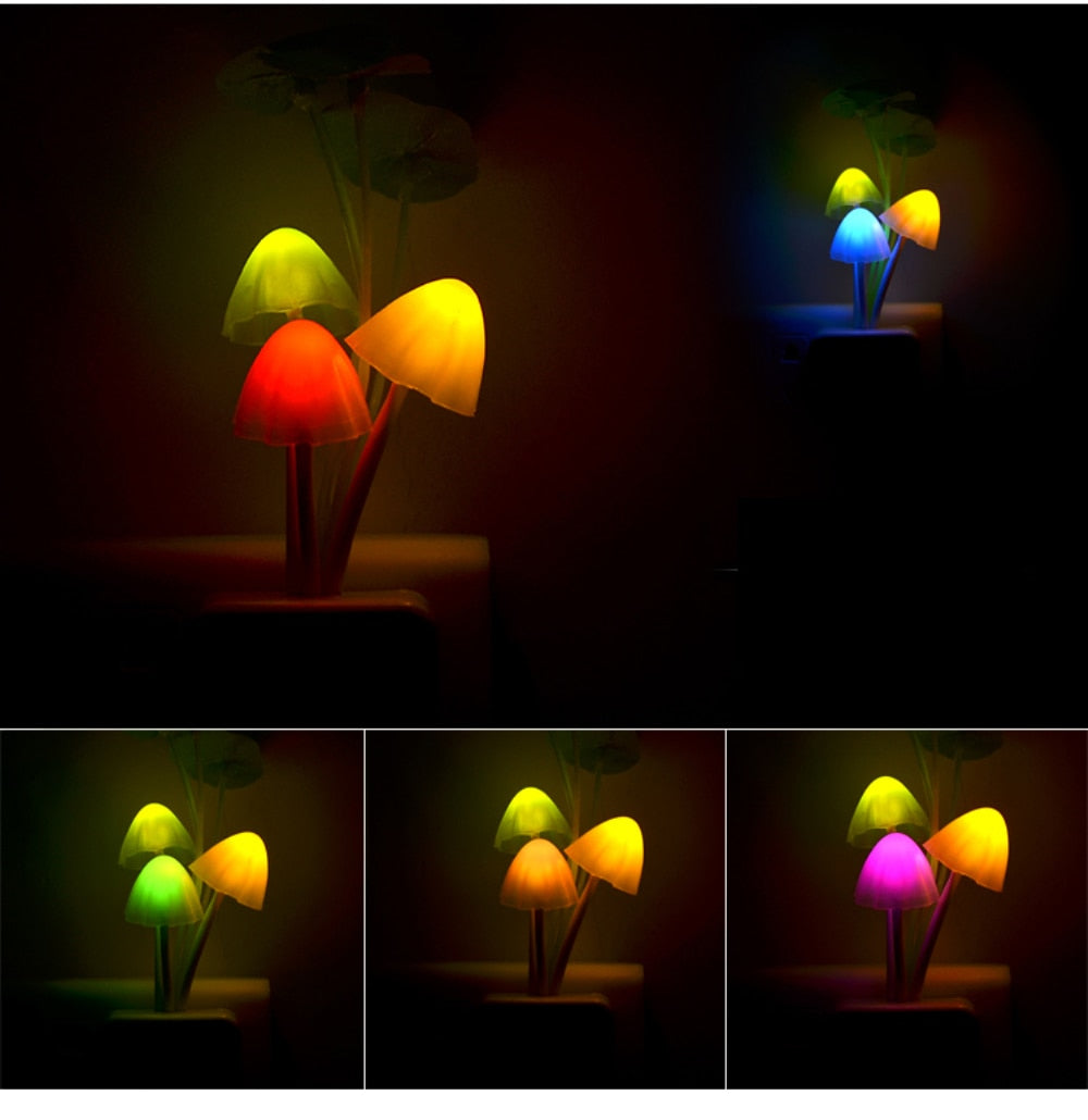 Mushroom Night Light