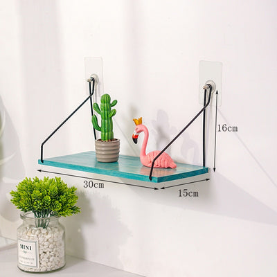 Nordic Wooden Floating Shelves