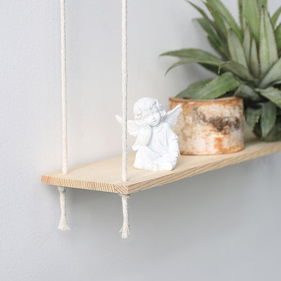 Macrame Floating Shelves