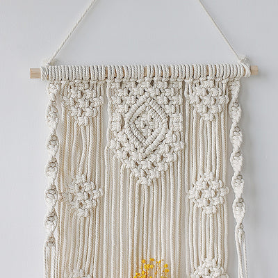 Macrame Floating Shelves